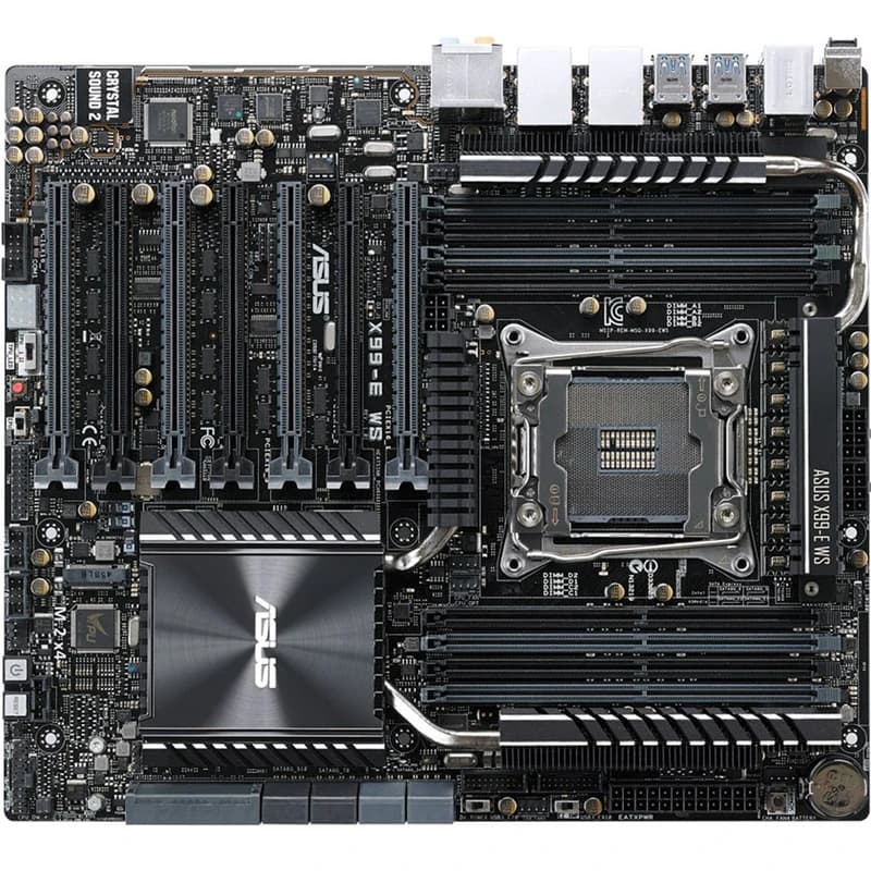 مادربرد استوک ایسوس Asus X99-E WS باندل اینتل — تصویر ۲