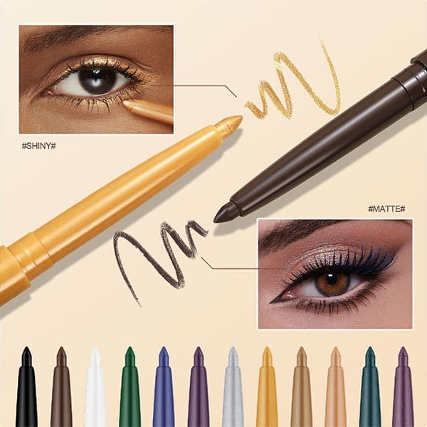 سایه چشم مدادی دراگون رانی Dragon Ranee – رنگی و پیگمنت بالا، تکی (Dragon Ranee Colorful Eyeshadow Pencil – Single) — تصویر ۳