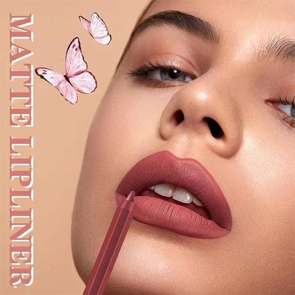 پک رژ مدادی شمعی 12 عددی دراگون رانی (matte lipstick pen dragon ranee) — تصویر ۳