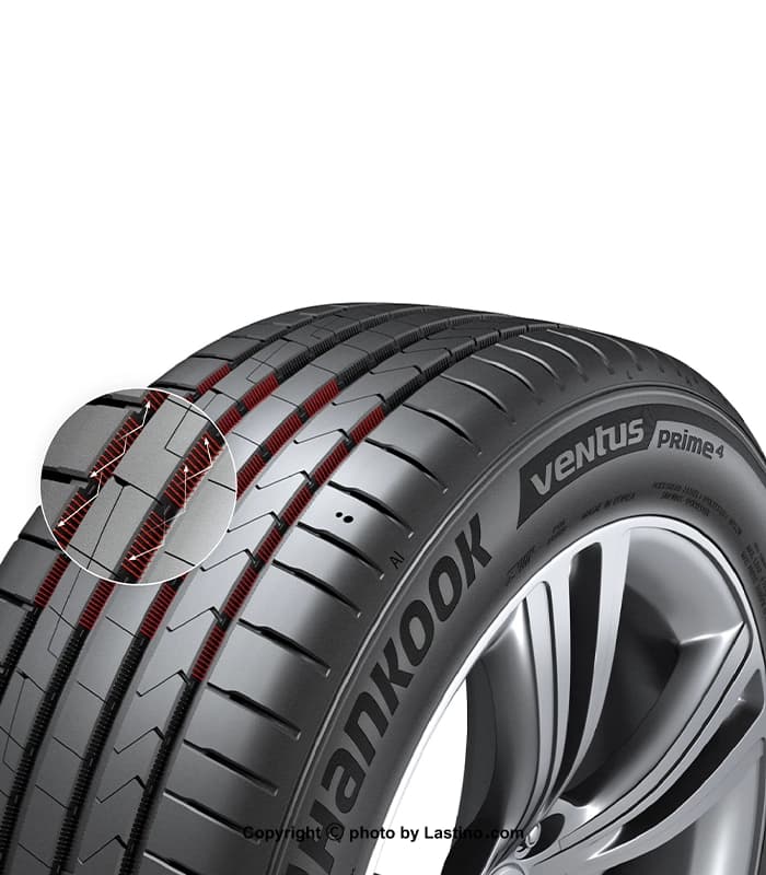 لاستیک هانکوک کره سایز 235/50R19 گل Ventus Prime4 تولید 2026 — تصویر ۳