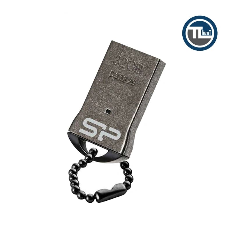 فلش مموری USB 2.0 سیلیکون پاور مدل Touch T01 ظرفیت 32 گیگابایت Silver