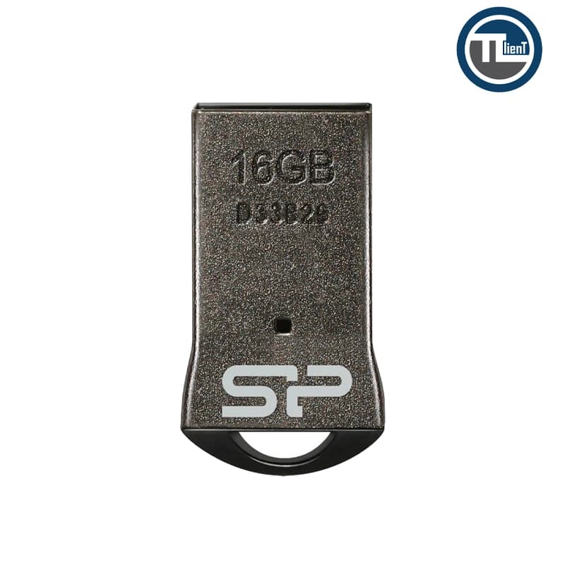 فلش مموری USB 2.0 سیلیکون پاور مدل Touch T01 ظرفیت 16 گیگابایت Silver