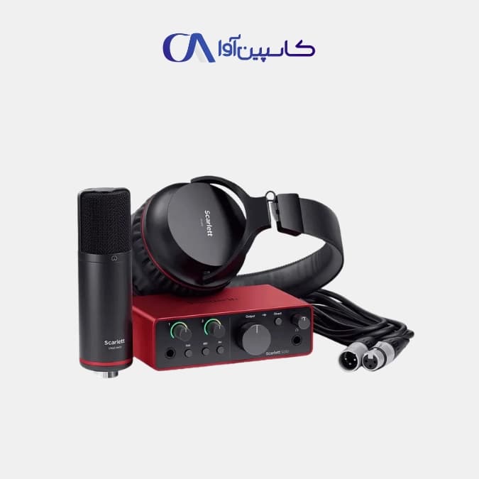پکیج استودیویی فوکوسرایت Focusrite Scarlett Solo Studio G4