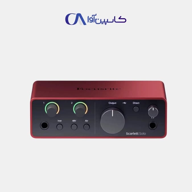 کارت صدا فوکوسرایت Focusrite Scarlett Solo G4