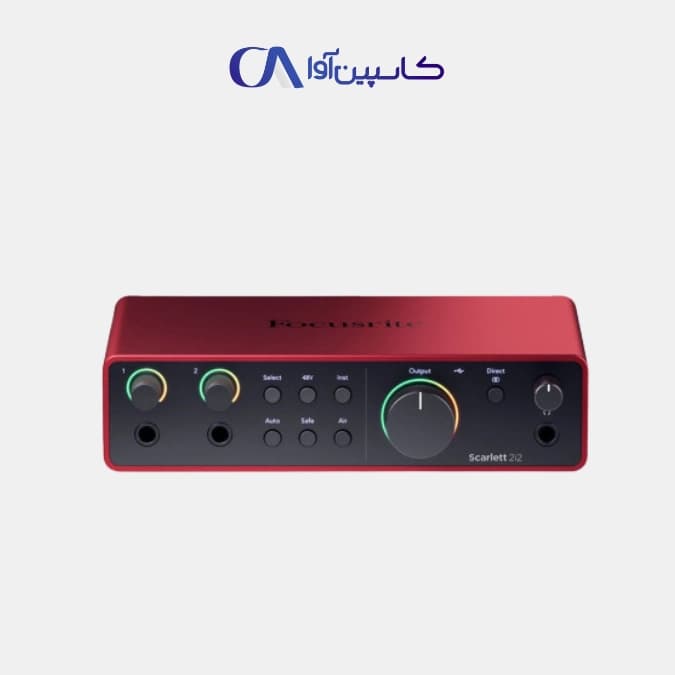 کارت صدا فوکوسرایت Focusrite Scarlett 2i2 G4