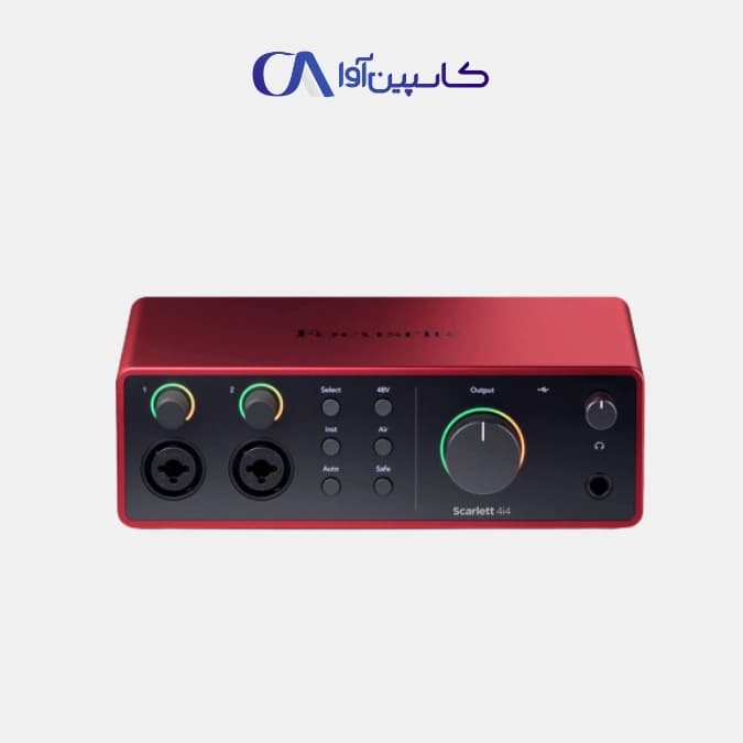 کارت صدا فوکوسرایت Focusrite Scarlett 4i4 G4