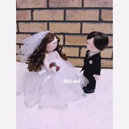 عروسک روسی عروس و داماد — تصویر ۴