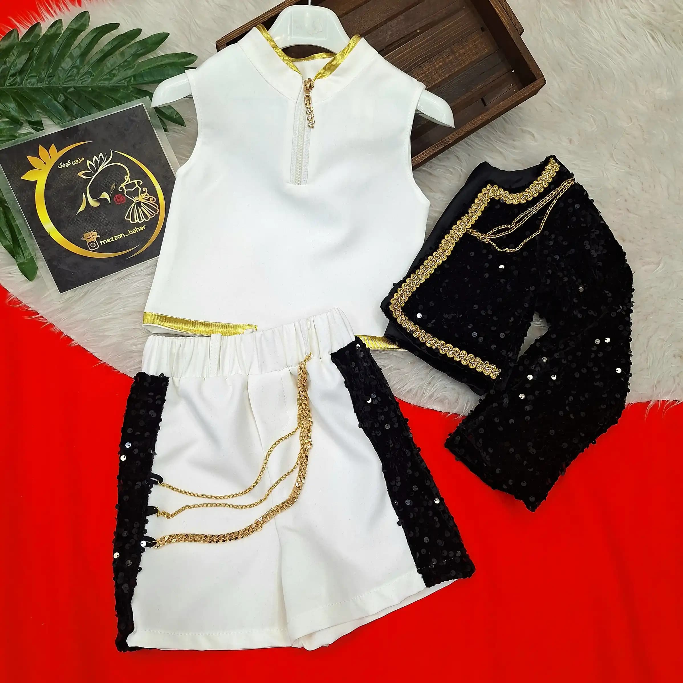 ست لباس شکارچیان شیاطین کیپاپ هانتریکس مدل رومی — تصویر ۳
