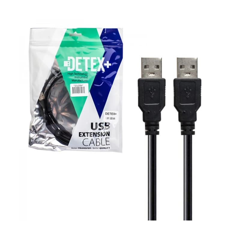 کابل لینک Detex+ USB to USB طول 1.5 متر — تصویر ۲