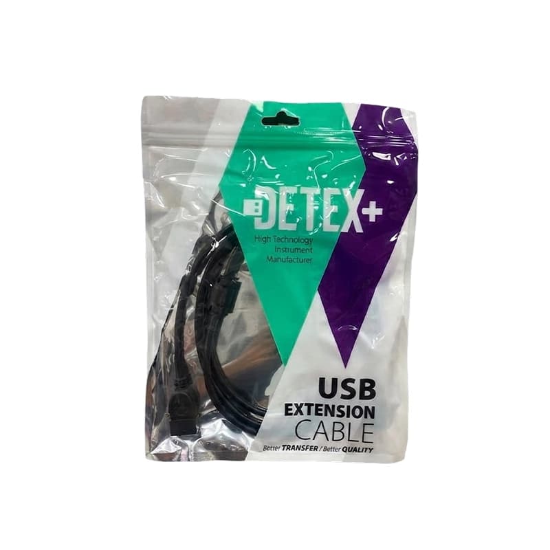 کابل افزایش طول USB مدل Detex به طول 1.5 متر — تصویر ۳