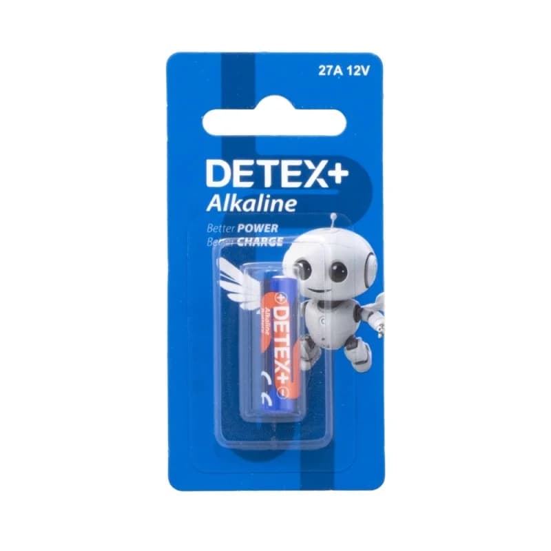 باتری ریموتی آلکالاین 12 ولت دیتکس سایز 27A DETEX
