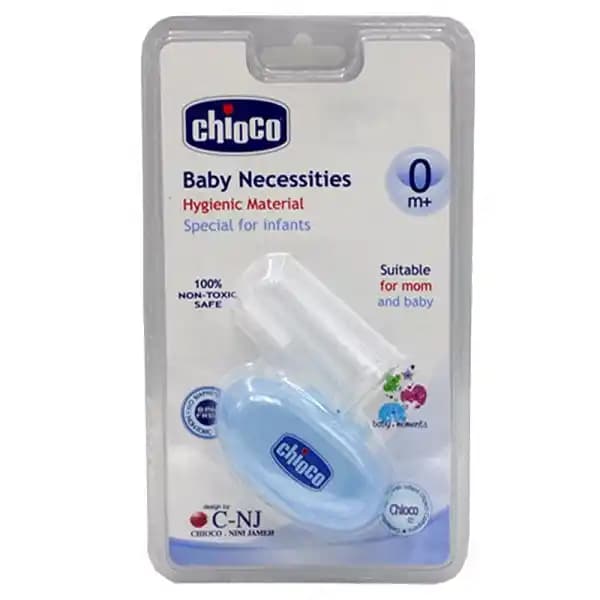 مسواک انگشتی نوزاد سیلیکونی برند چیوکو chioco