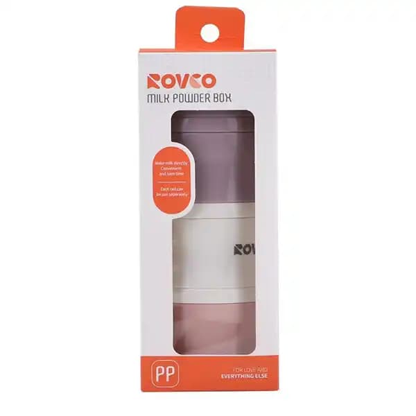 انبار غذا 3 طبقه کودک مدل کرم برند رووکو rovco کد 6012