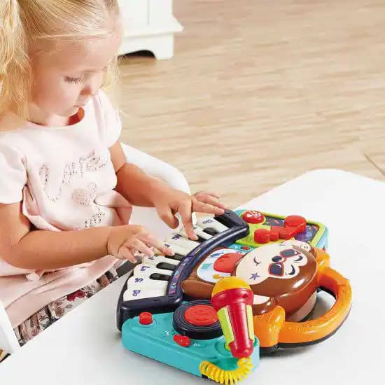 پیانو موزیکال میمون برند هولی تویز HOLA TOYS کد 3137 — تصویر ۴