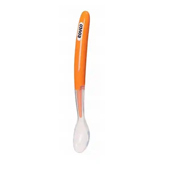 قاشق سیلیکونی نوزاد برند رووکو Rovco کد 3770 — تصویر ۴