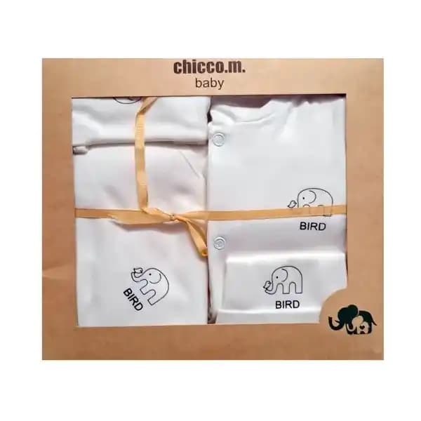 ست 7 تکه بیمارستانی طرح فیل برند چیکو chicoo.m