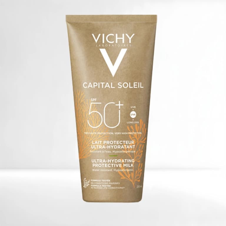 ضد آفتاب ویشی مدل Capital Soleil SPF 50 حجم 200 میلی‌لیتر