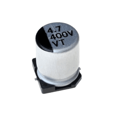 خازن الکترولیت CAP ELEC 4.7UF 400V 8*10.5MM SMD