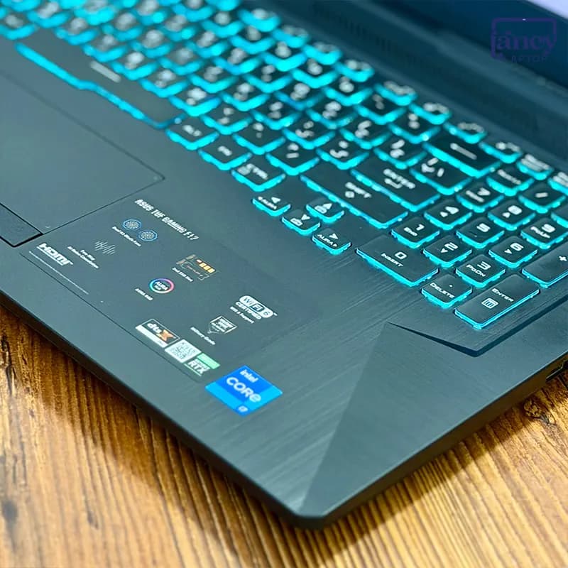 لپ تاپ استوک 17.3 اینچی ایسوس TUF Gaming F17 FX706HEB Core i7-11800H 16GB DDR4 1TB SSD RTX 3050 Ti 4GB FHD IPS 144Hz — تصویر ۵