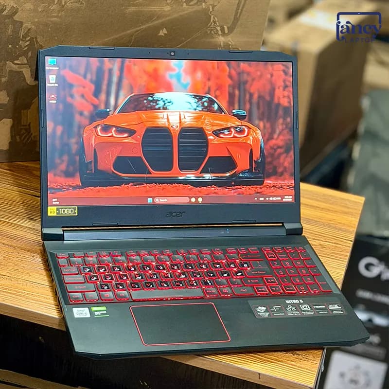 لپ تاپ استوک 15.6 اینچی ایسر Nitro 5 AN515-55 Core i5-10300H 16GB DDR4 256GB SSD GTX 1650 4GB FHD IPS — تصویر ۵