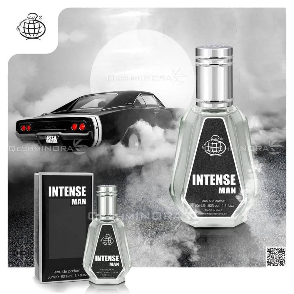 ادوپرفیوم 50 میل اینتنس من فرگرانس ورد Intense Man Fragrance World — تصویر ۲