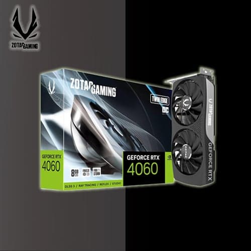 کارت گرافیک استوک RTX 4060 Zotac Twin Edge 8gb