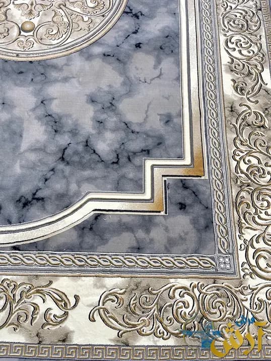 فرش ورساچه 1200 شانه طرح ماهساره فیلی — تصویر ۳