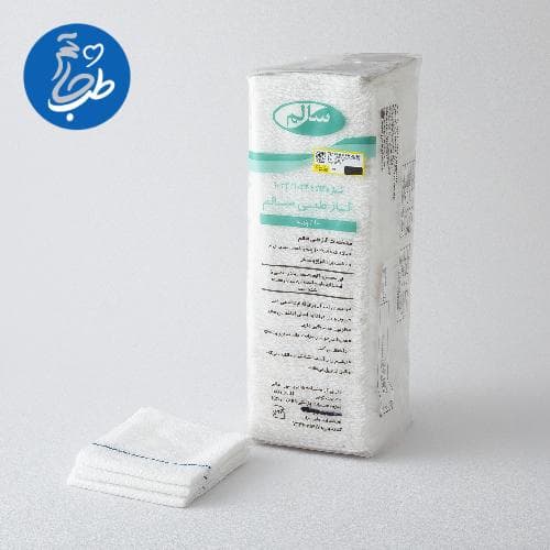 گاز طبي با نخ باريم 16لا با نخ تار و پود سایز 30 (cm 10×10) كيلوگرم سالم