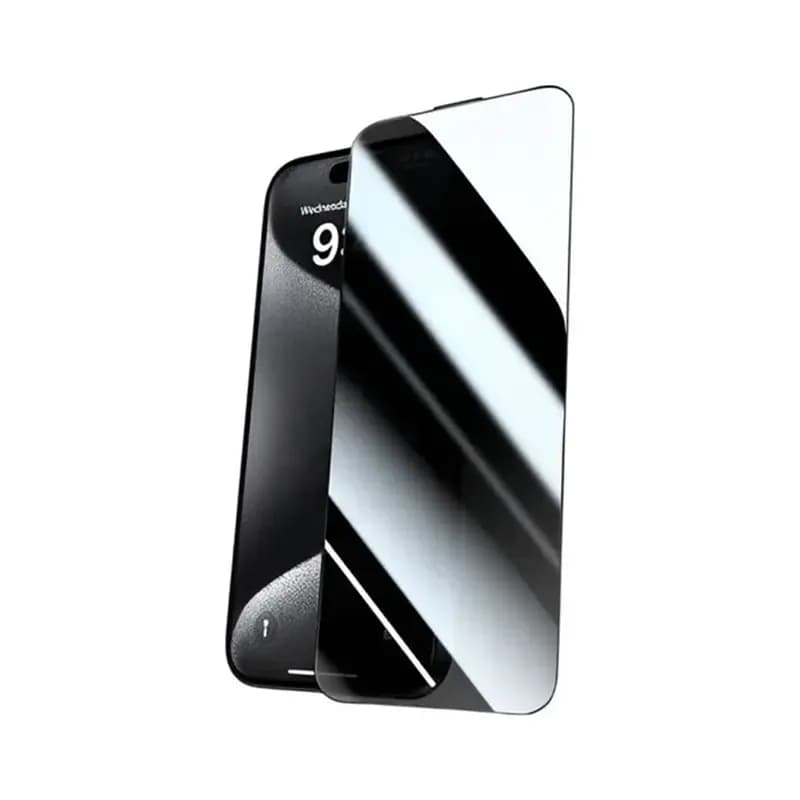 گلس حریم شخصی تمام صفحه تمام چسب مک دودو Apple iPhone 16 Pro Mcdodo PF-6866 Privacy Protector — تصویر ۳