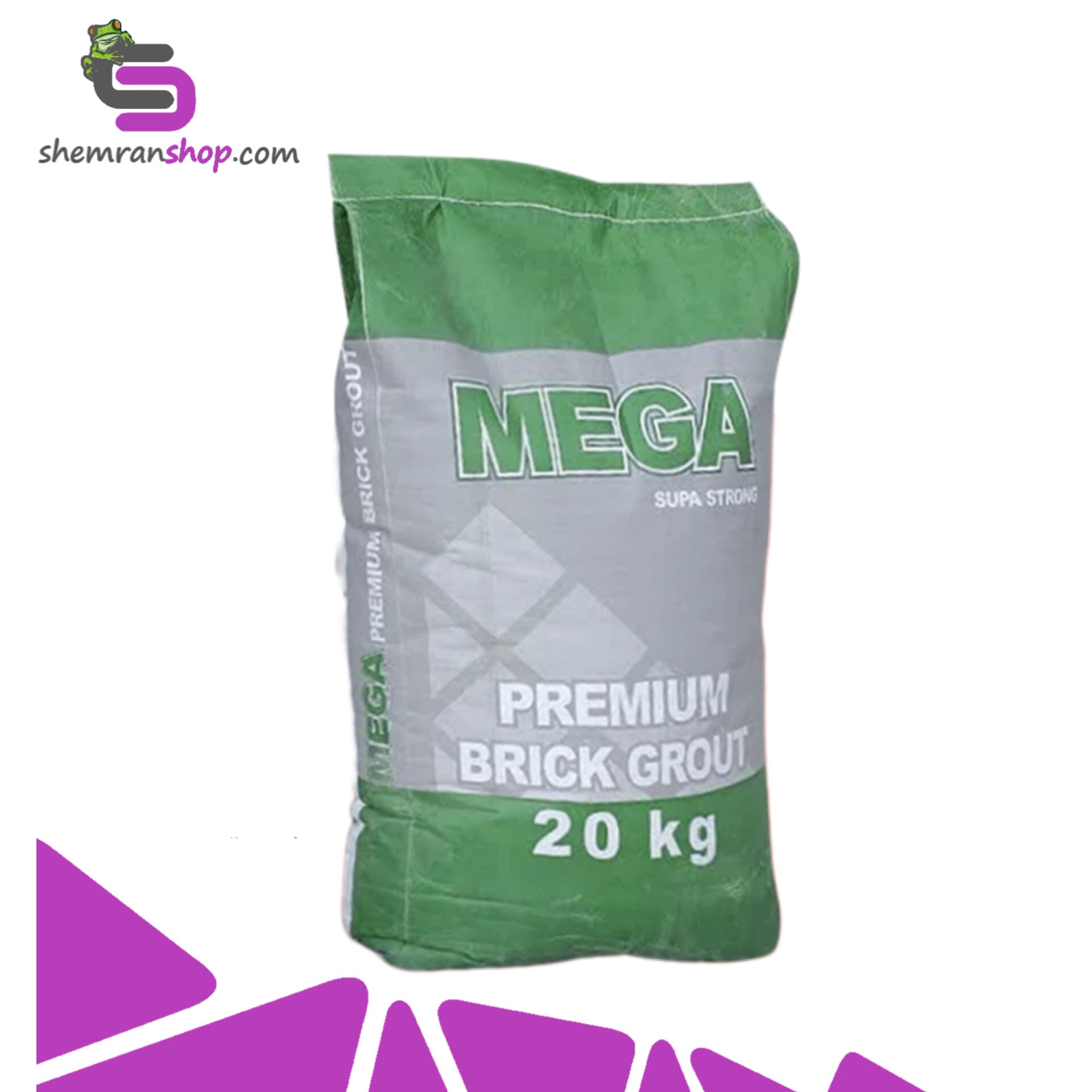 پودر بندکشی آجر نما سفید MEGA