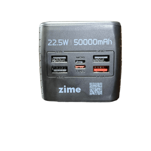 پاوربانک Zime مدل Ultra Pro ظرفیت 50000 میلی آمپر — تصویر ۵