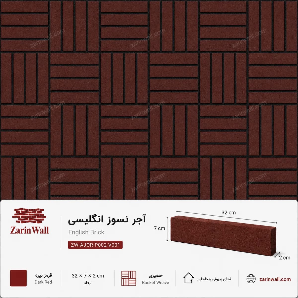 آجر نسوز انگلیسی