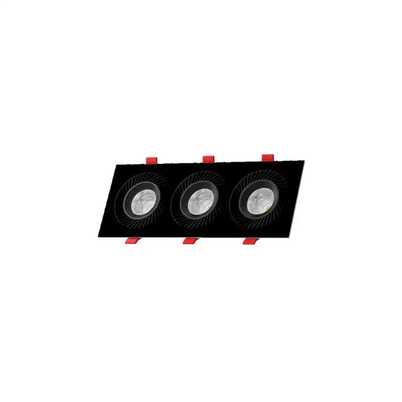 تريلايت متحرك 7*3 وات بدنه تمام SMD مشكی
