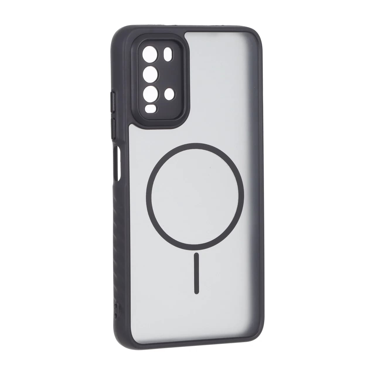 قاب مات طرح مگ سیف دور هاشور محافظ لنزدار Xiaomi Poco M3 / Redmi 9T 4G