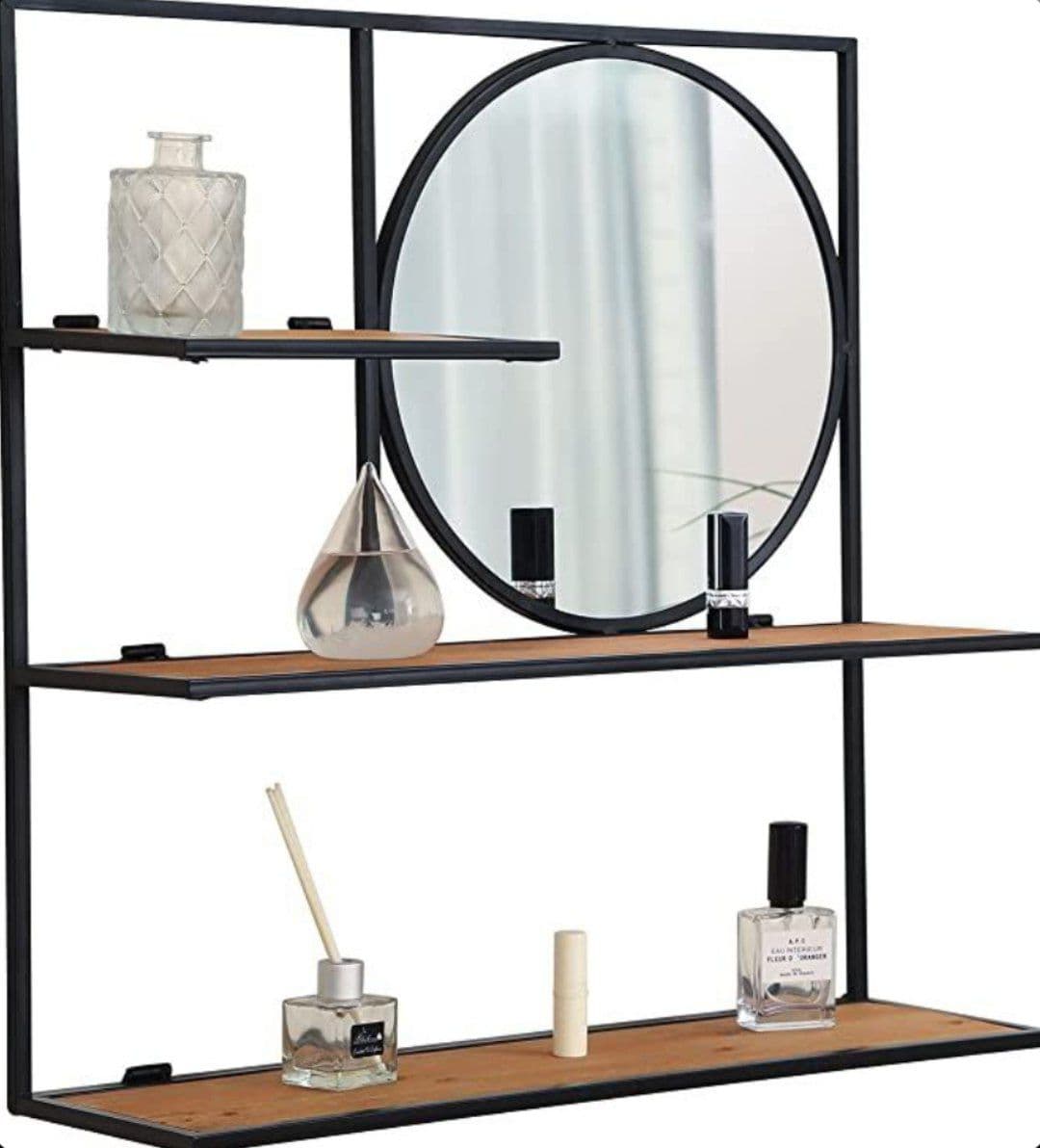 شلف دیواری آینه دار مدل i-807