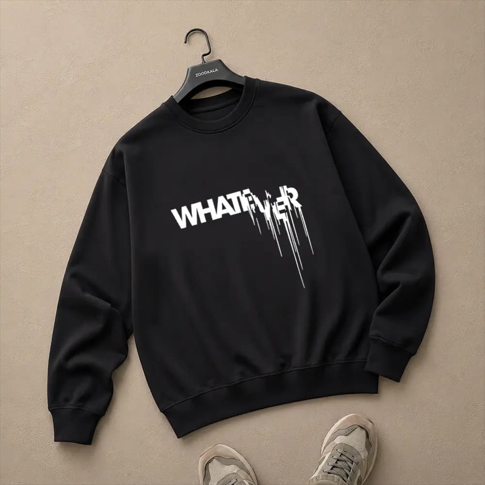 دورس مردانه نخ پنبه طرح‌ وات اور WHATEVER | دارای رنگبندی — تصویر ۶
