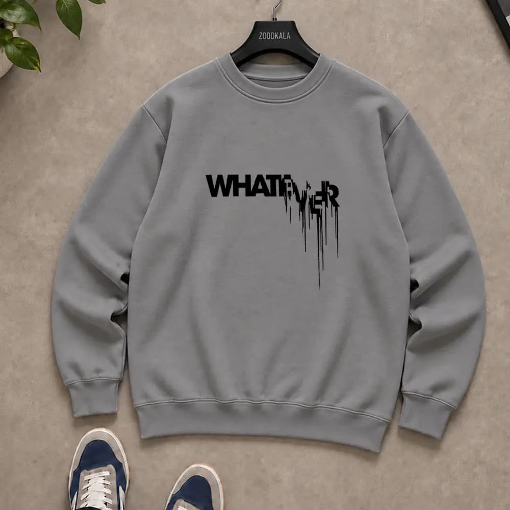 دورس مردانه نخ پنبه طرح‌ وات اور WHATEVER | دارای رنگبندی — تصویر ۴