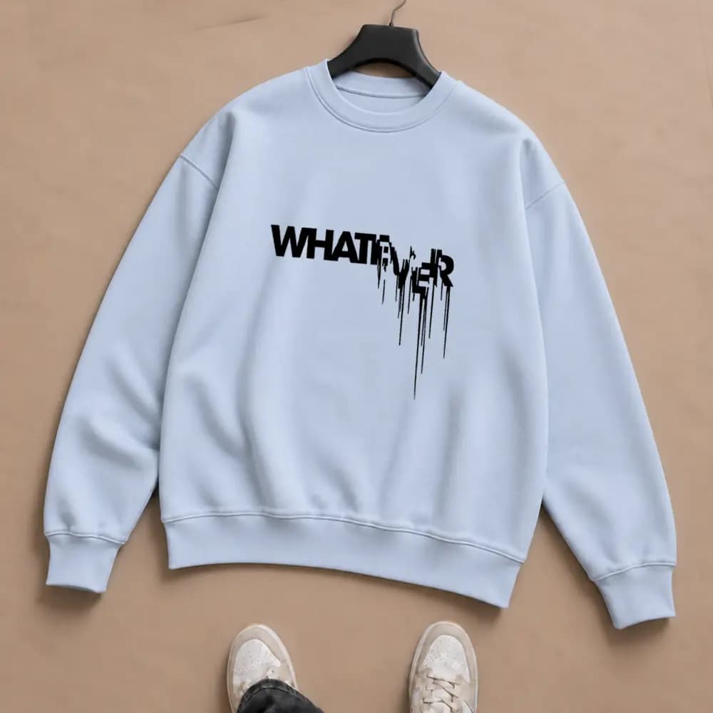 دورس مردانه نخ پنبه طرح‌ وات اور WHATEVER | دارای رنگبندی — تصویر ۲