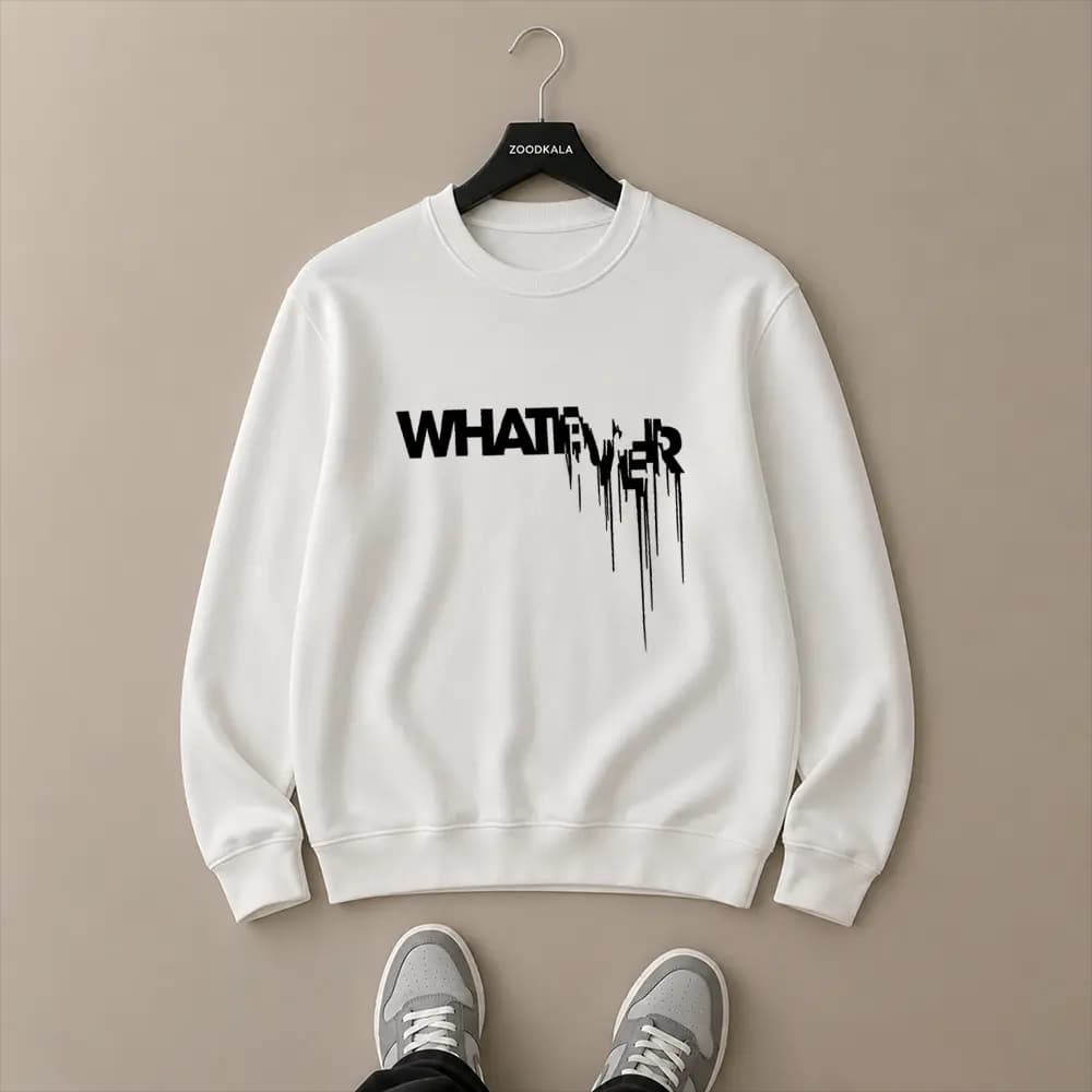 دورس مردانه نخ پنبه طرح‌ وات اور WHATEVER | دارای رنگبندی — تصویر ۳