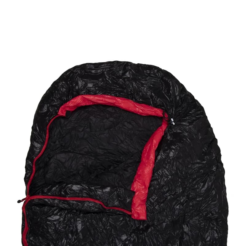 کیسه خواب کوهنوردی VAUDE بلک آیس 15- درجه 1200 گرمی مشکی — تصویر ۶