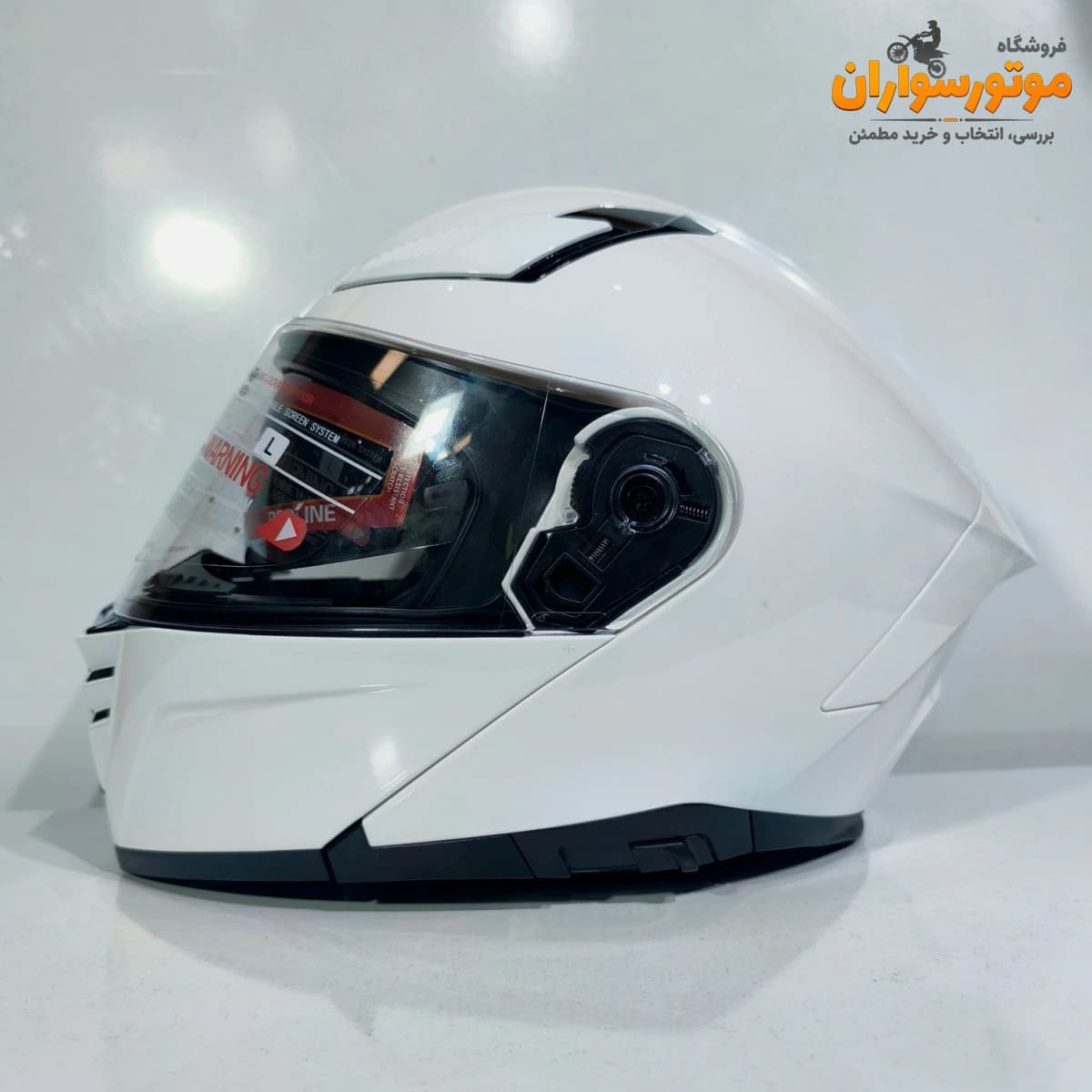 کلاه کاسکت REDLINE 960 با فک متحرک و نقاب شفاف — تصویر ۲