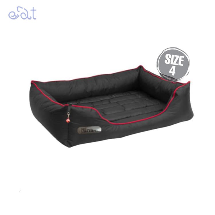 جای خواب سگ و گربه مدل U زیپ لاین برند نیناپت NinaPet(ضدآب – رنگ قرمز سایز 4)
