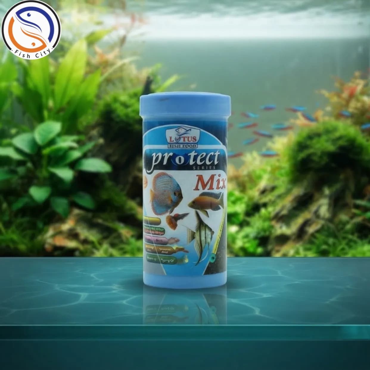 غذا ماهی اکواریوم برند لوتوس مدلProtect Mix