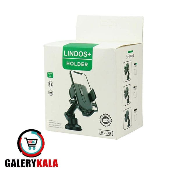 پایه نگهدارنده و هولدر موبایل lindos+ مدل HL-06 — تصویر ۲