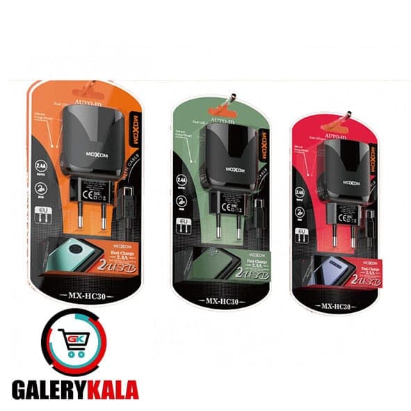 شارژر دیواری moxom MX-HC30 micro — تصویر ۴