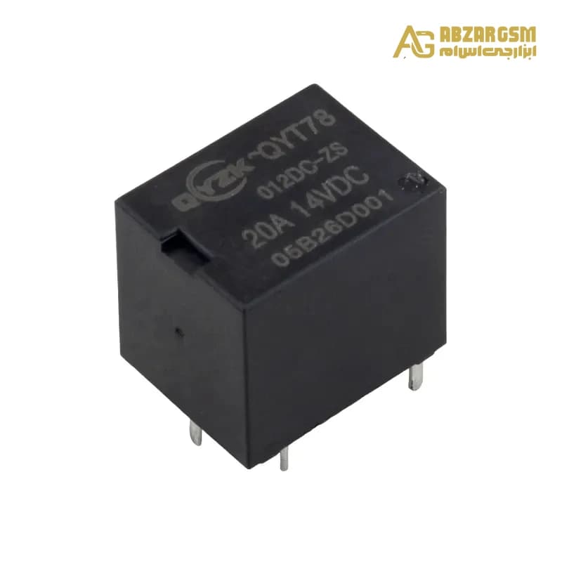 رله 12V بچه میلون T78 مارک QYZK کد 012DC-ZS