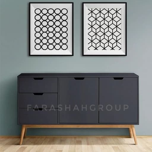 جاکفشی کنسولی مدرن ارسال رایگان به مسیر های یکطرفه مبلمان اورلین مدل 975952