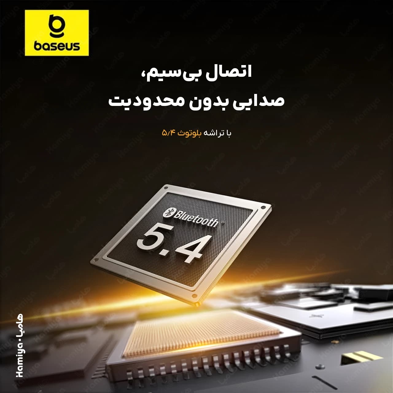 اسپیکر بلوتوثی بیسوس مدل AeQur 35 Pro Air با عمر باتری 12 ساعت — تصویر ۴