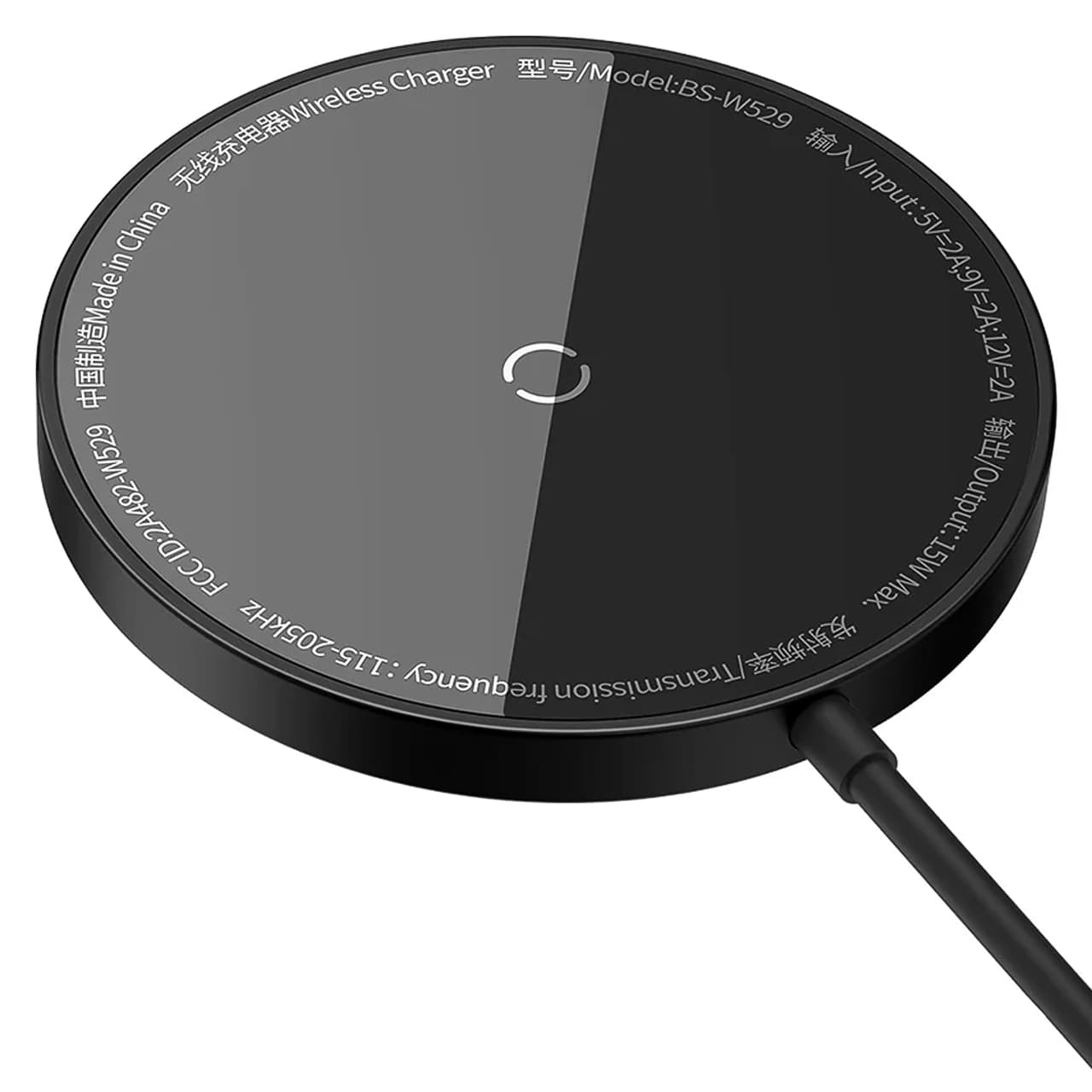 شارژر مگنتی بی سیم بیسوس مدل Simple Mini3 BS-W529 توان 15 وات — تصویر ۴