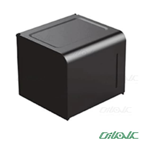 جای دستمال کاغذی رومیزی ۱۵ سانتی‌متری فانتونی سری M مشکی مات کد S301